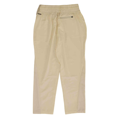 Ivory Solid Active Pants
