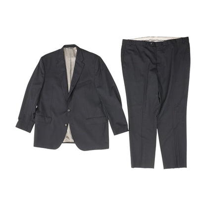 Black Solid Napoli CT 2pc Suit