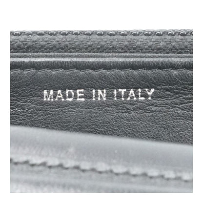 Black Embellished Chevron Boy Wallet on Chain