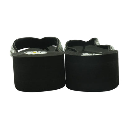 Black Flip Flop Sandals