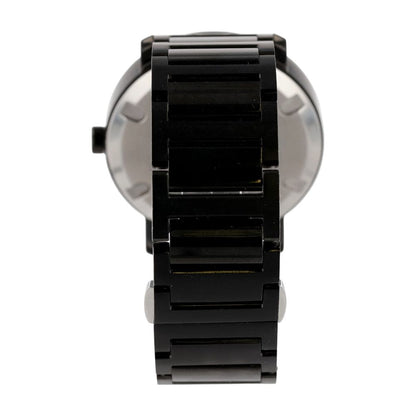 Black Stainless Steel Bold Evolution Watch W/ Black Dial