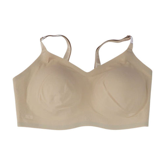 Tan Solid Bra