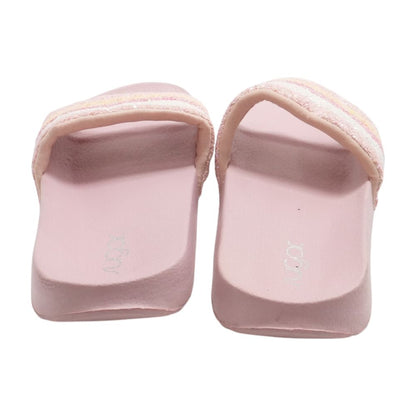 Pink Casual Slide Sandals