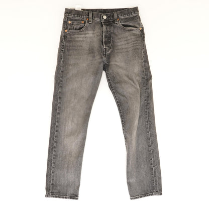 501 Gray Solid Regular Jeans
