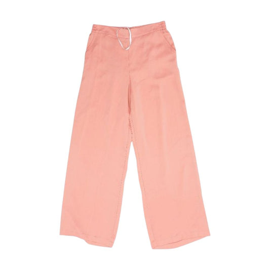 Coral Solid Pajama Bottom