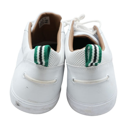 White Lace Up Casual Shoes