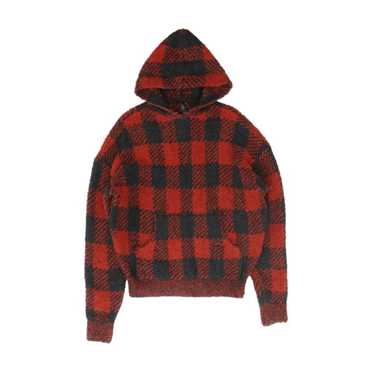 Red Check Hoodie