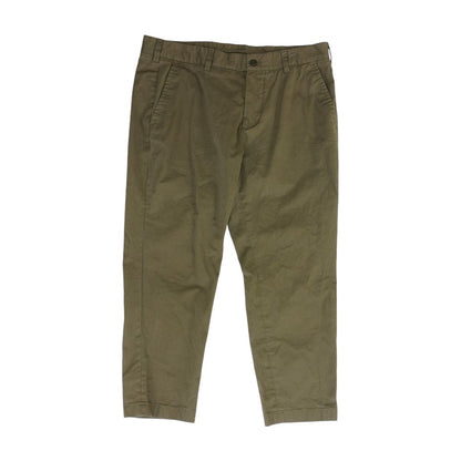 Olive Solid Chino Pants