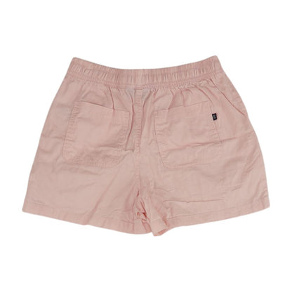 Pink Solid Chino Shorts