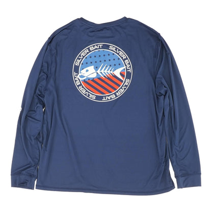 Navy Solid Active T-Shirt