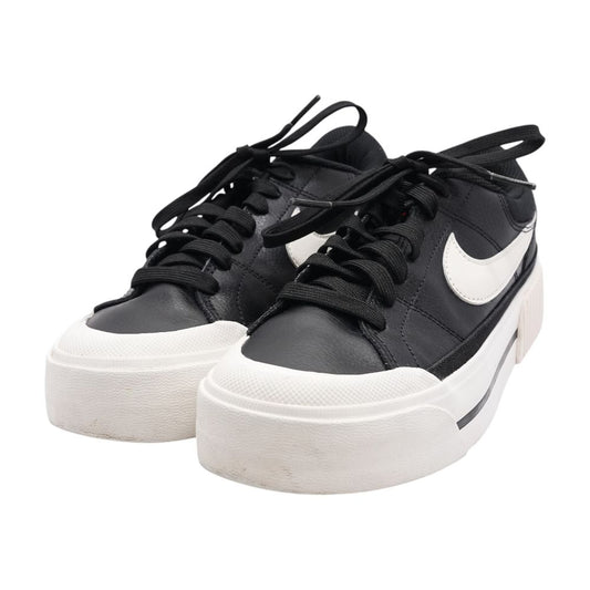 Court Legacy Lift Black Low Top Athletic Shoes