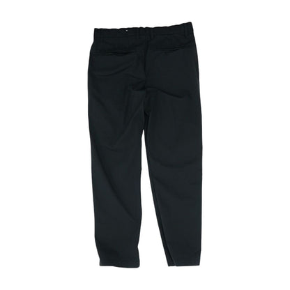 Black Solid Dress Pants