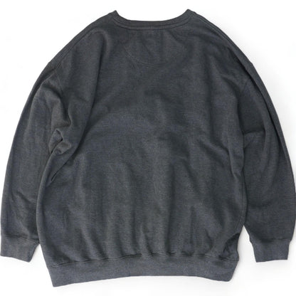 Charcoal Solid Sweatshirt Pullover