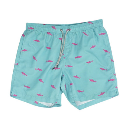 Green Animal Swim Shorts