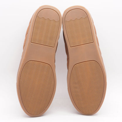 Cooper Tan Textile Slip On Shoes