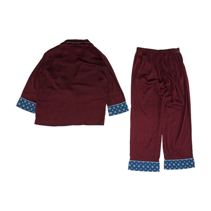 Maroon Striped Set