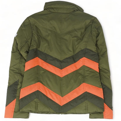 Olive Color Block Outerwear