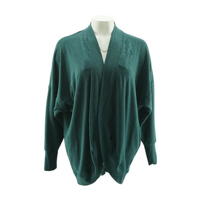 Green Cardigan Sweater