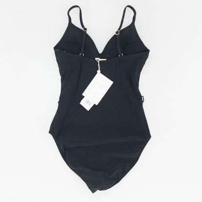Navy Solid One-Piece