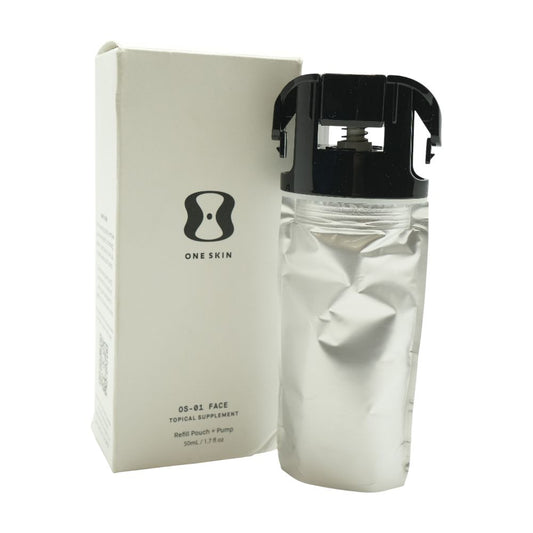 OS-01 Face Topical Supplement Refill Pouch + Pump