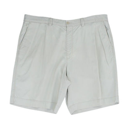 Tan Solid Chino Shorts