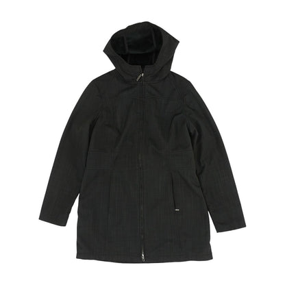 Black Solid Lightweight Jacket