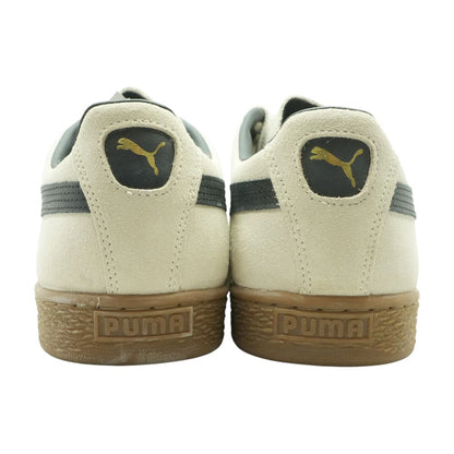 Suede Classic Beige Leather Low Top Athletic Shoes