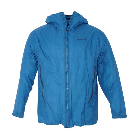 Blue Micro Puff Ski Jacket