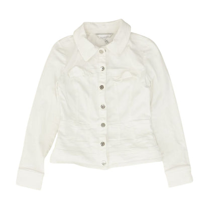 White Denim Jacket