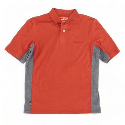 Rust Solid Short Sleeve Polo