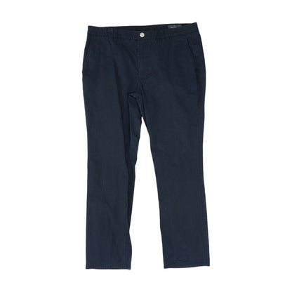 Navy Solid Chino Pants