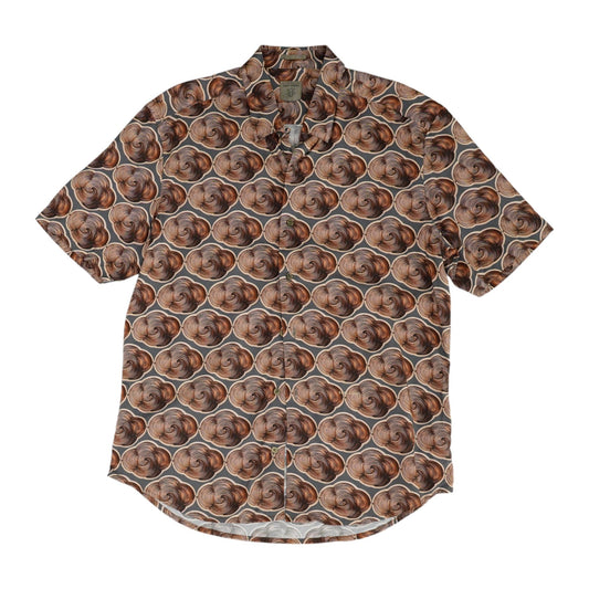 Multi Misc Short Sleeve Button Down