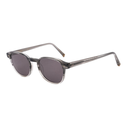 Gray Arthur Round Sunglasses