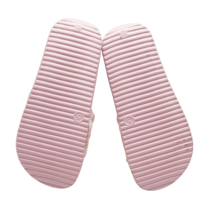 Pink Casual Slide Sandals