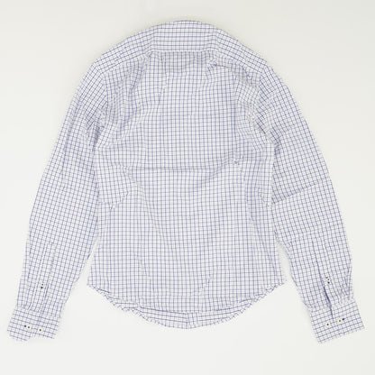 Lincourt Purple Check Long Sleeve Button Down