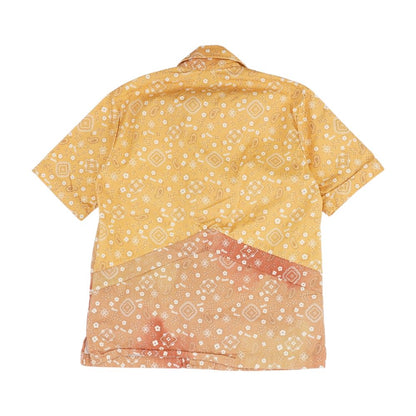 Multi Graphic Short Sleeve Button Down