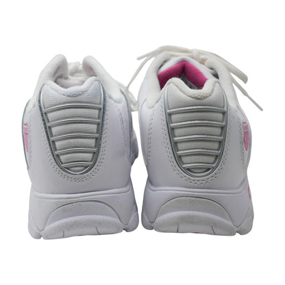ST329 White Low Top Athletic Shoes