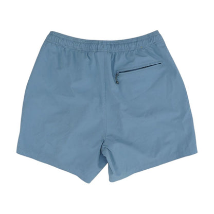 Blue Solid Swim Shorts