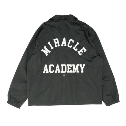 Black Solid Miracle Academy Lightweight Jacket