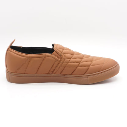 Cooper Tan Textile Slip On Shoes