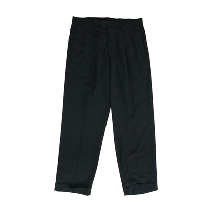 Charcoal Solid Dress Pants