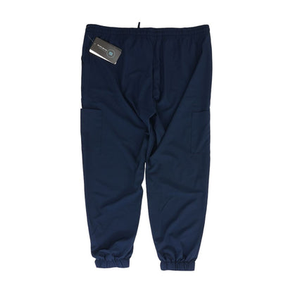 Navy Solid Scrub Pants