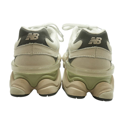 9060 White Low Top Athletic Shoes