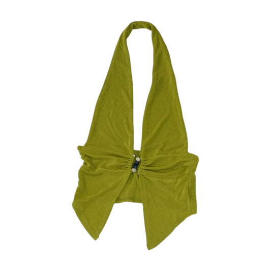 Green Cropped Blouse