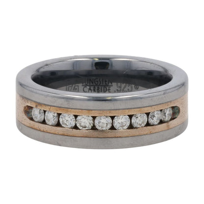 .50 Ct Tungsten Carbide Diamond Band