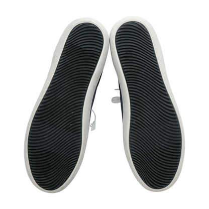 Navy Lace Up Casual Shoes