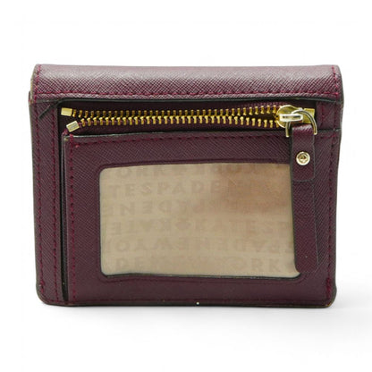 Burgundy Compact Wallet
