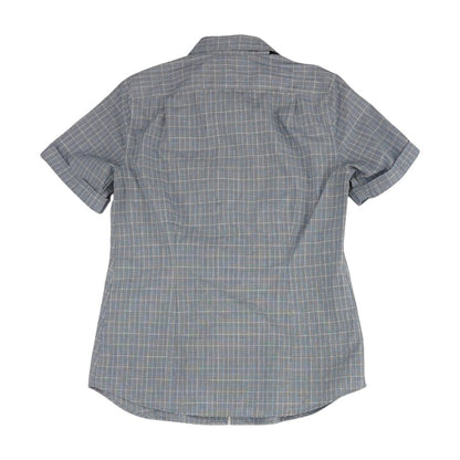 Blue Check Button Down