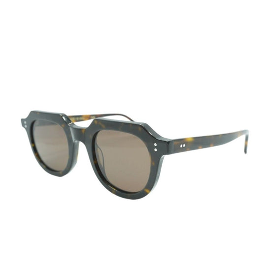 Tortoise Atlas Round Sunglasses