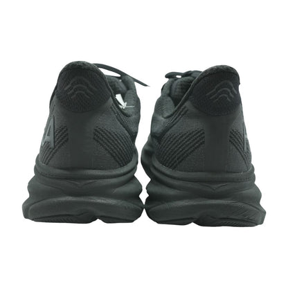 Clifton 9 Black Low Top Athletic Shoes